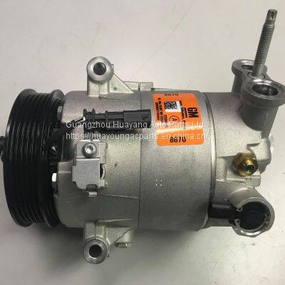 CVC auto a/c compressor for Chevrolet Colorado GMC Canyon 2.5L L4 2015-2016 198299 141263 5pk 12v