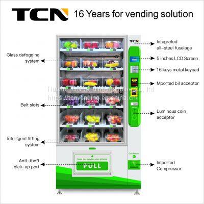 TCN Breath Alcohol Tester Egg Snack Maquina Expendedora Vending Electronics Vending Machine With Card Reader