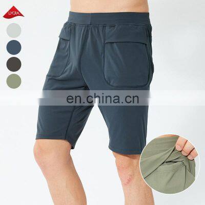 Wholesale Breathable Training Short Pant Casual Workout Running Shorts Custom Logo Gym Sports Shorts For Men With Pocket