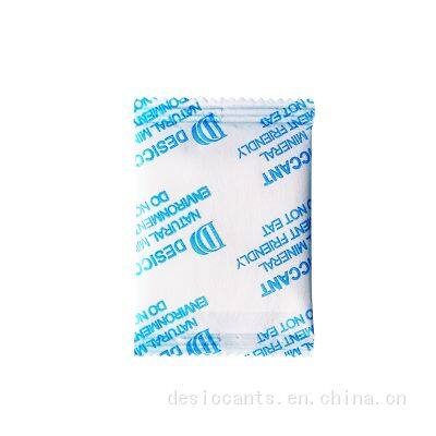 China fiber desiccant bag with ROHS certificate