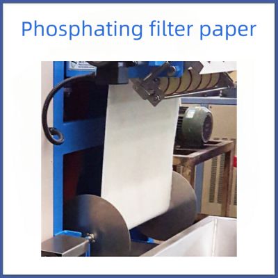 Surface treatment of automotive coatings - Phosphating solution filter paper