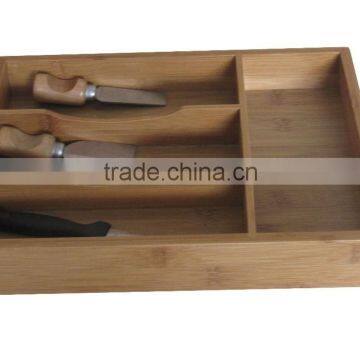 Bamboo Flatware Cutlery Drawer Dividers