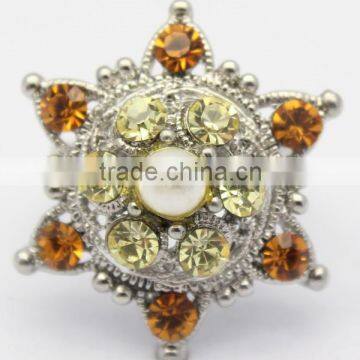 Make Fashion Jewelry Rings Ancient Style Rings Shiny Diamond Pearl Rings photo-6