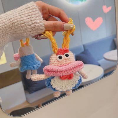 Earphone Case for Apple AirPods 2 Pro Knitted Cartoon Chain Headset Charging Box Cute Soft Cover for Air Pods 3 photo-4