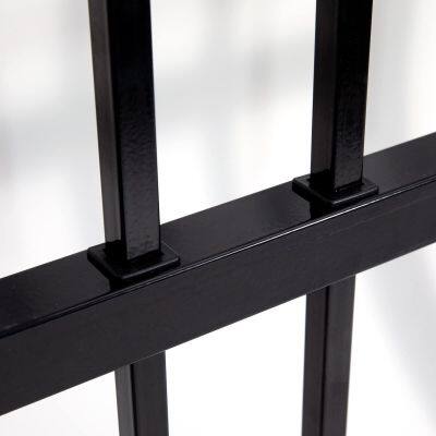 Wholesale Price Galvanized Steel Fence Used for the Backyard of Villa Residences Facilities Modern Rust-proof Fence photo-3
