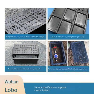 Lubao Composite Resin Material Water Meter Box Manufacturer, Buried 300*450*350, for Indoor and Outdoor Water Supply in Rural Areas and Gardens photo-3