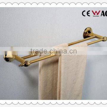 Bathroom Wall mounted towel rack with 2 layer