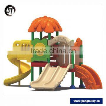 JT16-3701 Wholesale Factory Price 2016 New All plastic Kids Outdoor Preschool Playground Equipment Product