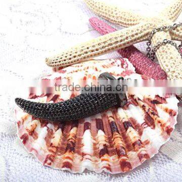 Guangzhou Wholesale Fashion Jewelry Stainless Steel Spike Pendant Trendy Necklace photo-5