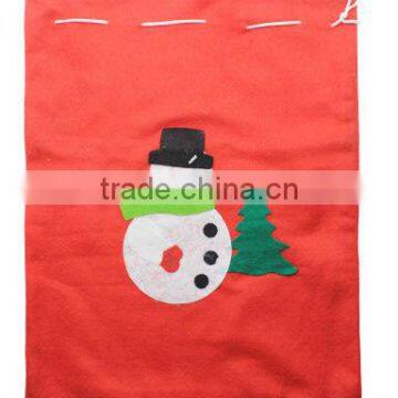 Christmas supplies christmas gift bag Santa sack Christmas gift bags in three sizes