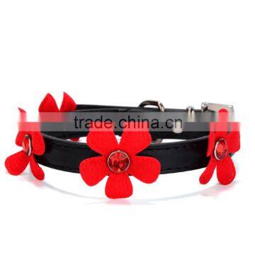 Wholesale Dog Chain Pet Supplies Acrylic Sunflower Dog Collars photo-4