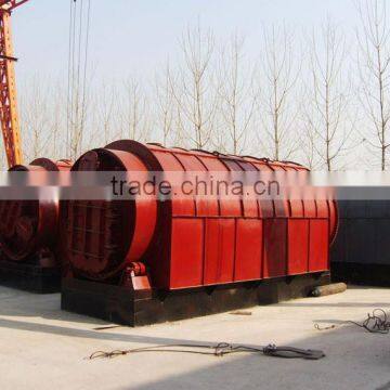Continuous Scrap Tyres Pyrolysis Equipment Waste Plastic Oil Plant photo-4