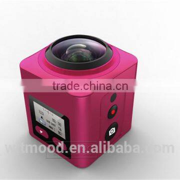 Cube 360 Sports Video Camera WIFI H.264 4K 360 Degrees Panorama Camera