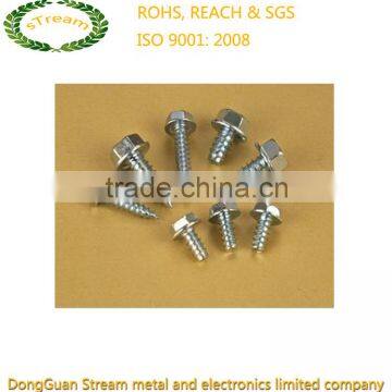 DIN, ANSI, JIS, ISO, GB hex head Self-tapping Screw