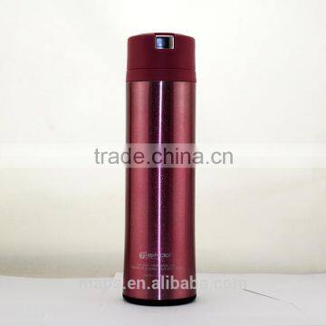 Foodgrade Stainless Steel One touch open Vacuum bottle