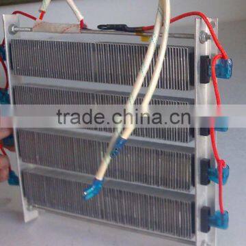 24v ptc aluminum electric insulative corrugated heating element for air-conditioner air curtain disinfection cabinet