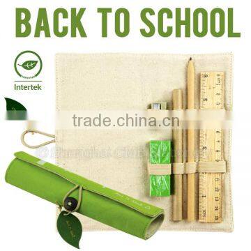 Eco stationery classical gift set packaging pencil roll