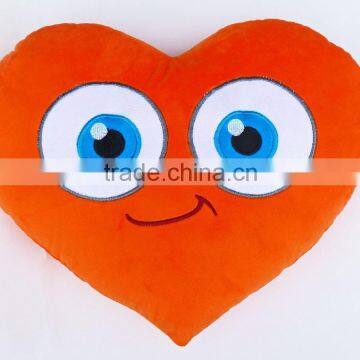 Wholesale Pillow Heart Shaped Plush Emoji Pillow