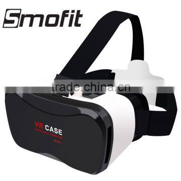 Reality virtual 2016 trending hot products VR Case 5 plus with remote-control 3d vr glasses vrarle whole sales 3d
