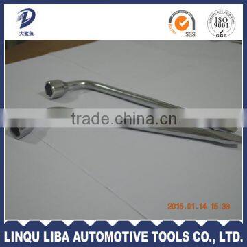 Metric China Manufacturer High Qualtiy CrV L Shape Wheel Wrench For trucks