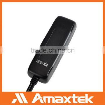 Amaxtek Handheld Design 5 Port USB Car Charger With Cable & Individual Switch & LED Light photo-3