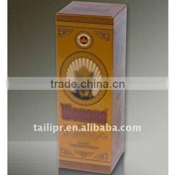 Strong Red Wine Packing Box with Hot Stamping and Embossing Finish