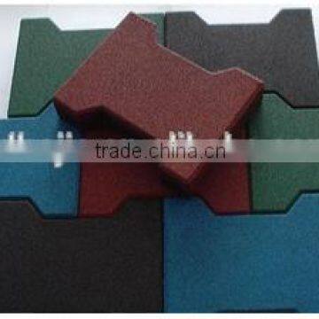 Automatic Rubber Flooring Tile Vulcanizing Machine / Outdoor Rubber Tile Making