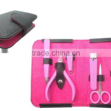 MS1689 most popular personalized beautiful manicure set and pedicure kit 7pc