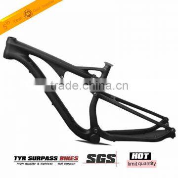 2013 Super Light weight chinese chassis carbon frame, 29er MTB suspension frame