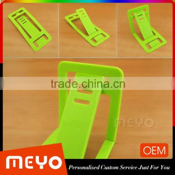 Free samples simple card portable phone bracket mobile holder for promotional