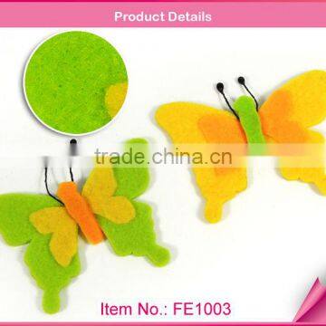 3D Butterfly polyester felt