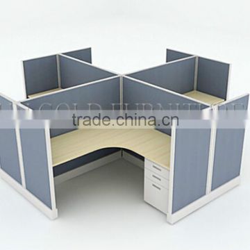 Offic furniture modern office partition cubicle open office workstation ( SZ-WS139)