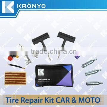 KRONYO tyre repair equipment z19 for car and motor v13