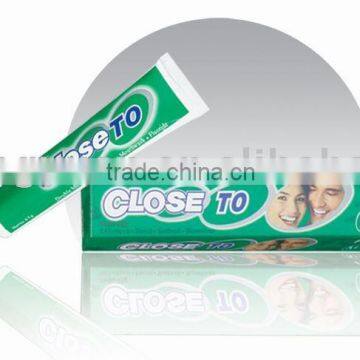 gel blue toothpaste