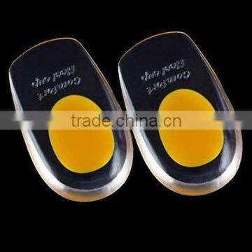 Hot sale gel shoe pad,gel insoles heel cushion,pu gel pad for heel KS C 59