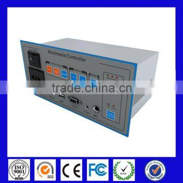 high quality Multimedia Controller System/teaching central audio controller for Panasonic projector and Prometheus board