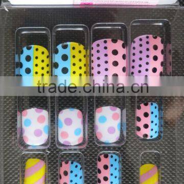 High quality artificial fingernails/false nail /fake nail tips acrylic nail art set with full cover type                        
                                                Quality Choice