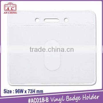 High Quality Heavy Duty id Card Pin Badge Holder With Metal Clip photo-3