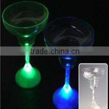 Plastic LED Flashing Margarita Glass for Parties Events