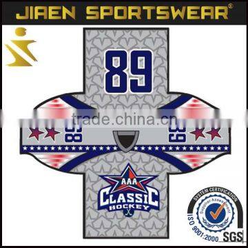 Custom Your Logo Polyester Mesh Hockey Jersey Wholesale high quality custom sublimation hockey jersey for team