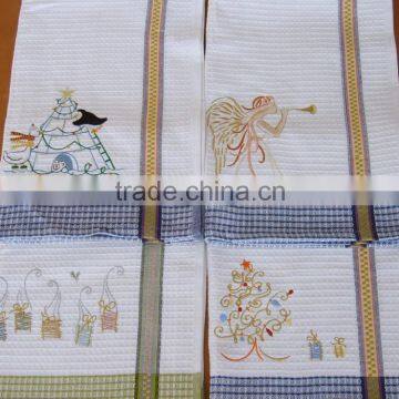 Custom tea towel printing china manufacturer