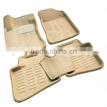 Hot sale Tongda' s environmental yellow car mats for Hyundai I 30