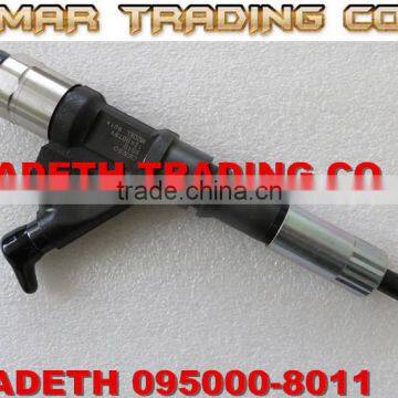 DENSO common rail injector 095000-8010, 095000-8011 for HOWO A7 VG1246080051