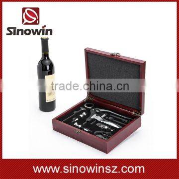 Luxury Wooden Box Rabbit Opener Wine Set photo-2