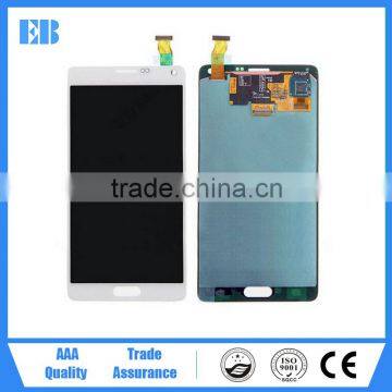 Spare parts lcd panel lcd display lcd touch glass screen digitizer for Samsung galaxy note4 N9100 lcd screen