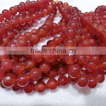 Wholesale Natural Red Agate Gemstone Beads 4-8mm Round Beads Strand for Jewelry Making photo-5