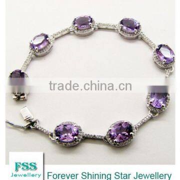 amethyst bracelet jewelry