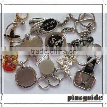 2014 Fashion Customized Design Hyundai Metal Keychain With Enamel For Business Gifts