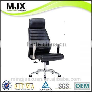 Foshan Supplier PU executive chrome metal chair