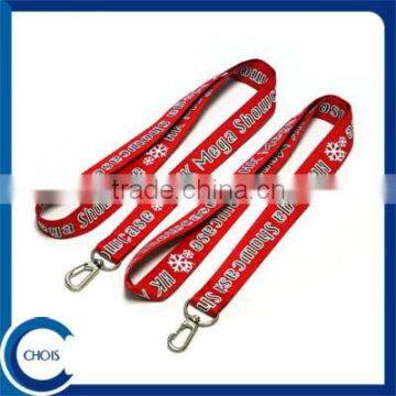 Screen Print Polyester Neck Cord ID Card Lanyards with Brand Logo